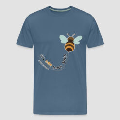 I'll Bee Back Soon T-shirt Premium Uomo Carta da Zucchero