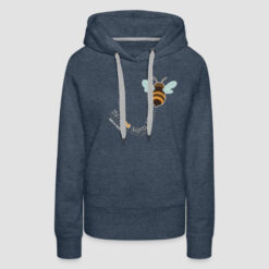 I'll Bee Back Soon Felpa Cappuccio Premium Donna Jeans